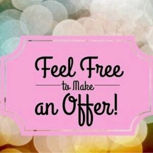 Feel Free to Make an Offer